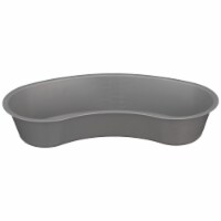 McKesson Emesis Basin Graphite 20 oz. Plastic Single Patient Use 56-80367, 250 Ct