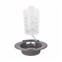 McKesson Sitz Bath Graduated, 500 mL Increments up to 2000 mL Graphite 10  Ct