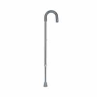 McKesson Chrome Aluminum Round Handle Cane 29.75 to 38.75 Height 6 Ct