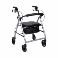 McKesson Rollator 300 lbs. 32 to 37 inch Handle Height 146-R726SL