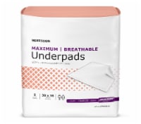 McKesson Maximum Absorbency Adult Disposable Bed Pad XL Underpads 30x36”, 5 ct