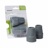 McKesson Crutch Tip For Crutch with 7/8 Inch Diameter 146-RTL10439B, 2 Ct