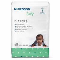 McKesson Baby Baby Diaper Size 1, 8 to 14 lbs. BD-SZ1, 120 Ct
