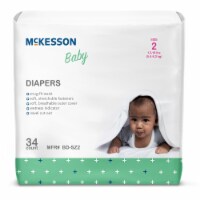 McKesson Baby Baby Diaper Size 2, 12 to 18 lbs. BD-SZ2, 136 Ct