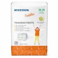 McKesson Toddler Toddler Training Pants Size 2T to 3T 16 to 34 lbs. TP-2T3T, 104 Ct