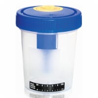 McKesson Urine Collection Cup, Urine Specimen Container with Lid Perspective: Main