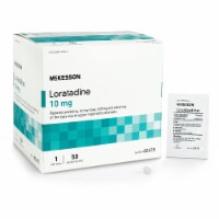 McKesson Unflavored Allergy Relief 10 mg Loratadine Tablet, 1 per Packet
