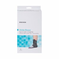 McKesson Black Ankle Brace X-Small Lace-Up for the Foot 155-81-97042