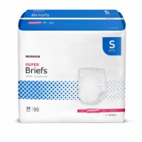 McKesson Adult Incontinence Brief S Moderate Absorbency Contoured, BR30642, 96 Ct