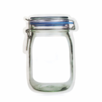 Zipper Mason Jar Large Bag
