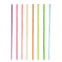 Reusable Glass Straws, Pack of 6, 6 Pack - Foods Co.