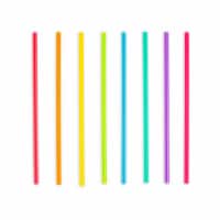 Kikkerland Design Bright Color Reusable Straws