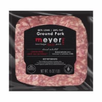 Meyer 80% Lean Ground Pork
