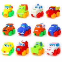 Big Mo s Toys Baby Cars Soft Rubber Toy Vehicles For Babies And Toddlers 12 Pieces 12 Count Foods Co