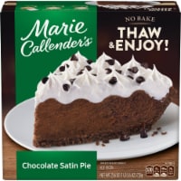 Marie Callender's Chocolate Satin Pie Frozen Dessert Perspective: Main