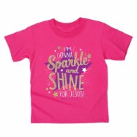 Kerusso Activewear KDZ1872LG Sparkle and Shine Kids T-Shirt- Large