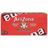 Arizona Natural Flavor Watermelon Aluminum Can Perspective: Main