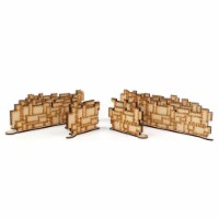 Laser Craft Workshop LCW1640 Patchwork Fortification Miniature Accessories