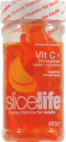 Hero Nutritionals Slice of Life Vitamin C + Pomegranate Gummy Vitamins 60 Count Perspective: Main