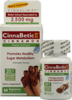 Cinnabetic II Cinnamon Water Extract Vegetarian Capsules Perspective: Main