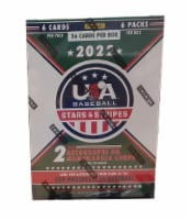 2022 Panini USA Stars and Stripes Baseball Blaster (Sports Trading Cards)