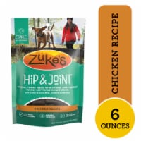 Zuke’s Hip And Joint Soft And Chewy Natural Dog Treats Chicken Recipe Perspective: Main