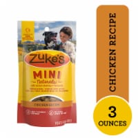 Zuke’s Mini Naturals Training Dog Treats Chicken Recipe Perspective: Main