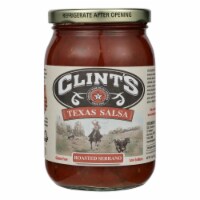 Clint's Roasted Serrano Texas Salsa Perspective: Main
