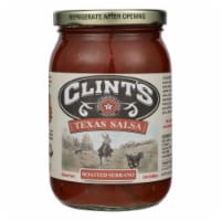 Clint's Roasted Serrano Texas Salsa