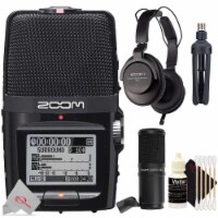 Zoom H2n Ext 2-input 4 Track Handy Digital Audio Recorder + Zdm-1 Mic Pack