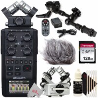 Zoom H6 All Black Handy Recorder + Zoom Aph6 Accessory Zoom H6 All Black Handy Recorder + Zoom Aph6 Accessory