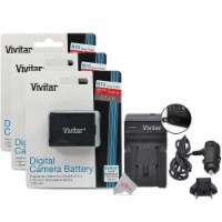 6 Vivitar Lp E10 Replacement Batteries And Charger For Canon T7 T6 T5 T100 4000d 3000d 2000d
