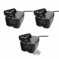 3x Vivitar Outdoor Waterproof Smart Plug WiFi Outlet No Hub Required