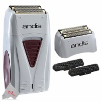 Andis 17150 Pro Foil Titanium Foil Shaver + Replacement Foil 17155 + Cutters