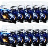 10x Philips Norelco Shaving Head for Shaver SensoTouch 2D 1100 Series RQ11/52