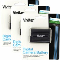 3x Vivitar Replacement Rechargeable Lithium Ion Battery for Nikon EN-EL15c