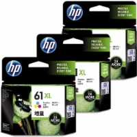 3x HP 61XL High Yield Tri-color Original Ink Cartridge 990 Pages