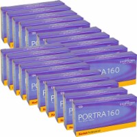 20x Kodak Portra 160 Color Negative Film ISO 160, Size 120, 5-Pack