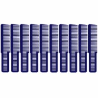 10 Pack Wahl Professional Large Styling 3191-1001 Comb Blue