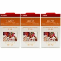 3x Canon RP-108 High-Capacity Color Ink/Paper Set for SELPHY CP910 Printer
