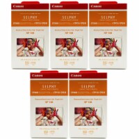 5x Canon RP-108 High-Capacity Color Ink/Paper Set for SELPHY CP910 Printer