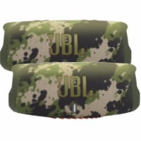2x JBL Charge 5 Portable Bluetooth Speaker (Squad)