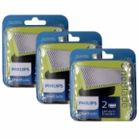 3x Philips OneBlade Replacement Blade for OneBade, OneBlade Pro Handles 2 Pack