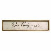 Home Roots 321211 Our Family Wall Art