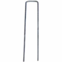 Rhino 054082 6 x 1 in. Straw Blanket Steel U-Pins - Box of 1000