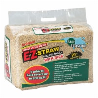 Rhino Seed EZ Straw 1 Cubic Foot Seeding Mulch Bale with Tack, 200 Square Feet