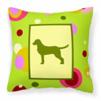 Carolines Treasures  CK1020PW1414 Chesapeake Bay Retriever Fabric Decorative Pil