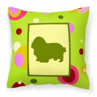 Carolines Treasures  CK1100PW1414 English Toy Spaniel Fabric Decorative Pillow