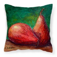 Carolines Treasures  RDR2008PW1414 Pears Fabric Decorative Pillow
