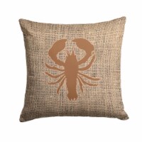 Carolines Treasures BB1015-BL-BN-PW1414 Lobster Burlap and Brown BB1015 Fabric